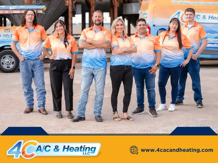 4C AC & Heating Repair — team or office photo