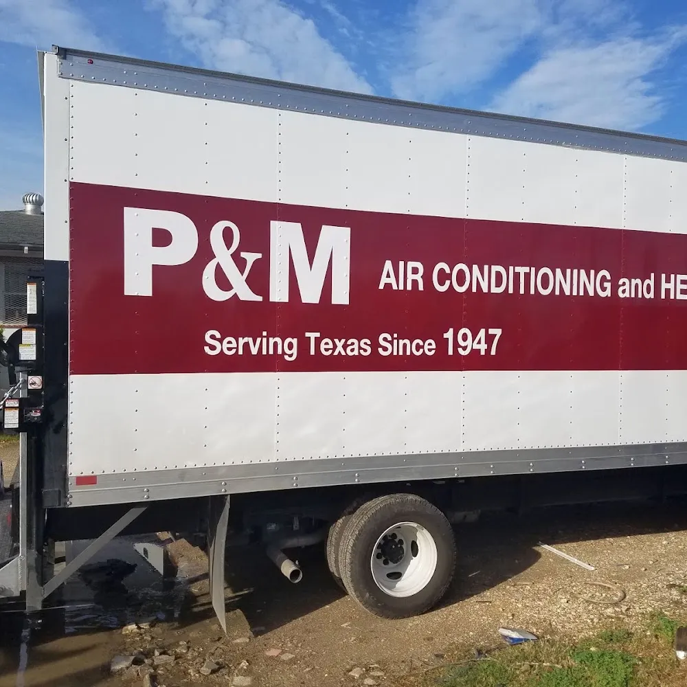 P & M Air Conditioning and Heating — team or office photo